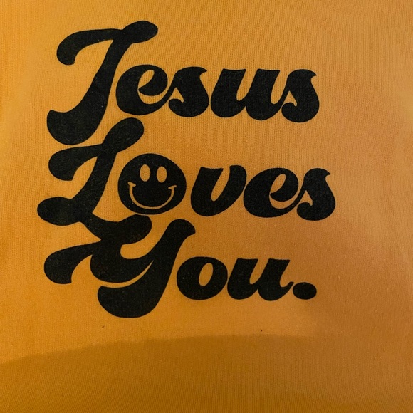 Jesus loves you hoodie - Picture 2 of 3